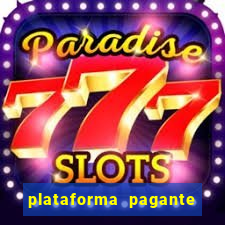 plataforma pagante fortune tiger